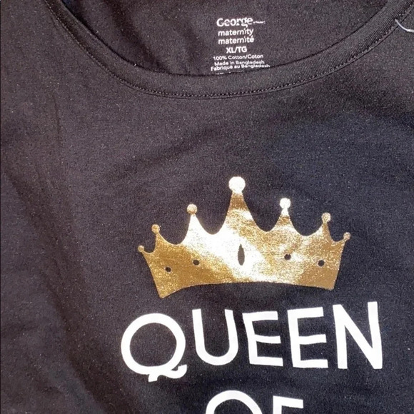 ⭐️HP⭐️ George graphic tee  maternity night shirt XL - Picture 8 of 11